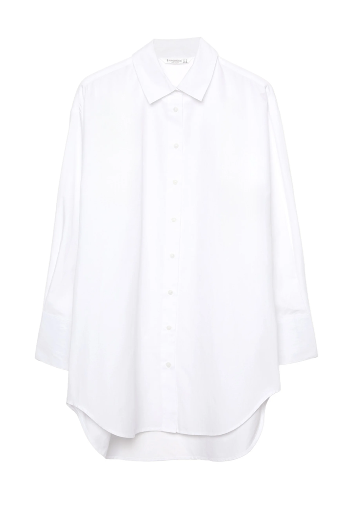 Košilová halenka oversize, Stradivarius, 549 Kč