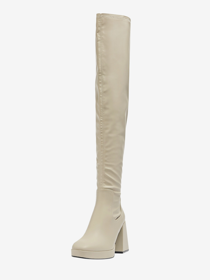 Kozačky nad kolena, Pull&Bear, 1399 Kč
