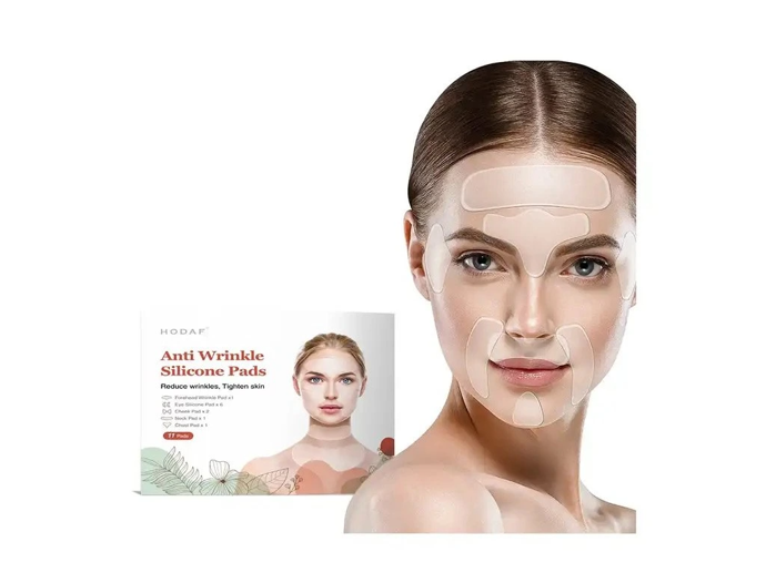 Opakovaně použitelné silikonové náplasti na vrásky, Hodaf, 399 Kč