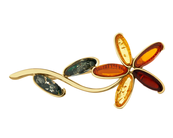 Stříbrná brož s jantarem, Apart,
2590 Kč