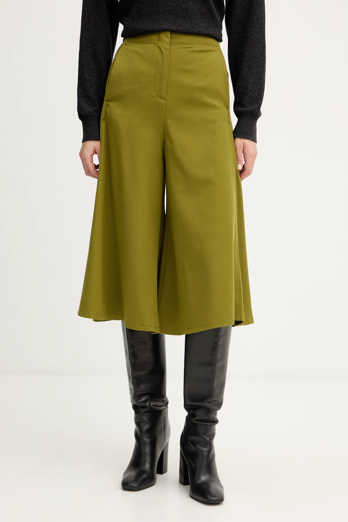 Kalhoty culottes s příměsí vlny, United Colors of Benetton, 1899 Kč