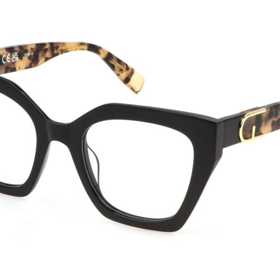 Velký hranatý tvar se zajímavými detaily mají tyto brýle značky Furla ze 2769 Kč.