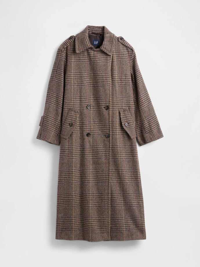 Vlněný trenčkot, GAP, 7999 Kč