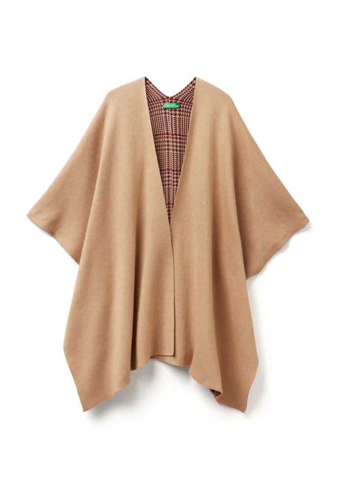 Oboustranné pončo, United Colors of Benetton, 3899 Kč