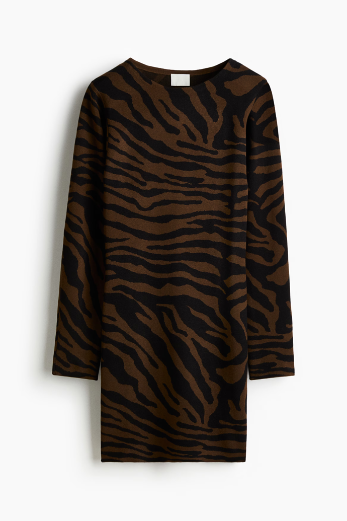 Šaty z žakárového úpletu, H&M, 979 Kč