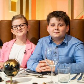 Děti Jana Punčocháře, Rozárka s Matějem, navštívili televizní show Hell's Kitchen