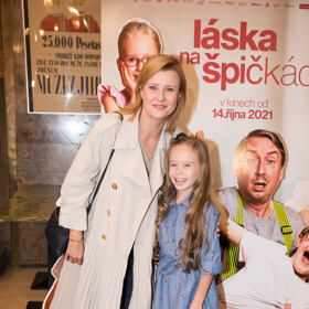 Valentýna Bečková se na premiéře potkala také s Jitkou Schneiderovou. 