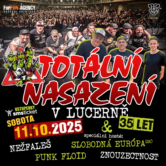 Slánští Totáči slaví 35 let v pražské Lucerně