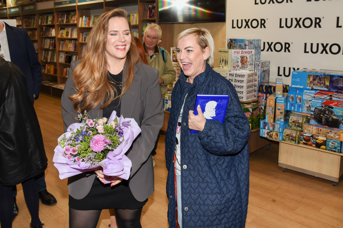 Petra Nesvačilová s Martinou Pártlovou.