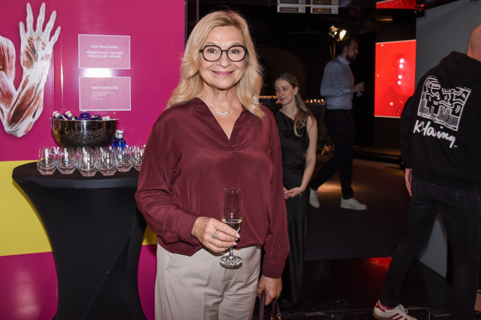 Herečka zkombinovala klasické elegantní kousky s trendy prvky.