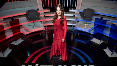 FOTO: Michaela Jílková je hvlězdou pořadu Máte slovo.