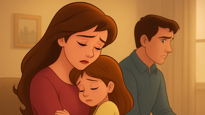 Zůstala jsem na dítě sama. Můj muž se zasekl v pubertě