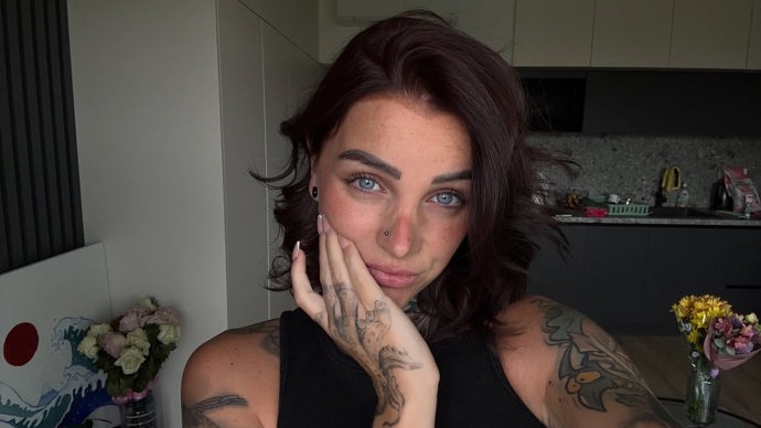 Michaela Cútová šla ze zrzavé barvy na tmavě hnědou. 
