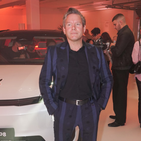 Na otevření nového showroomu Cardion Cars dorazil Matěj Ruppert.