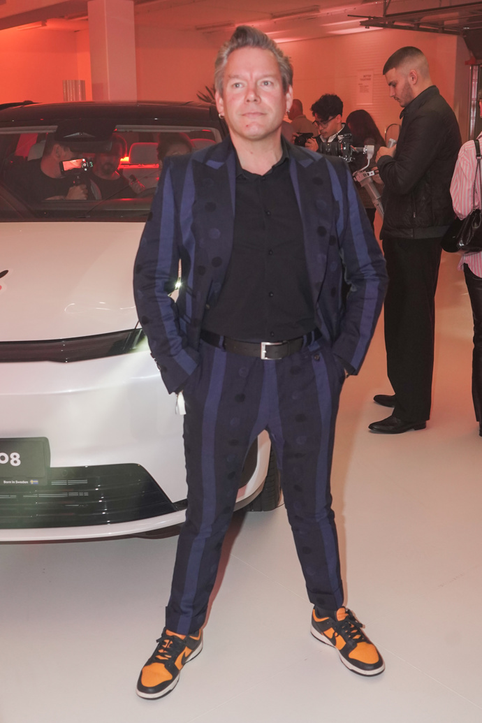 Na otevření nového showroomu Cardion Cars dorazil Matěj Ruppert.