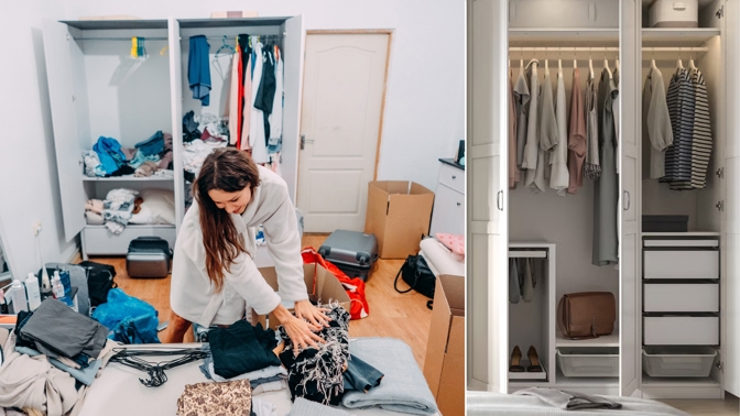 Třídění šatníku