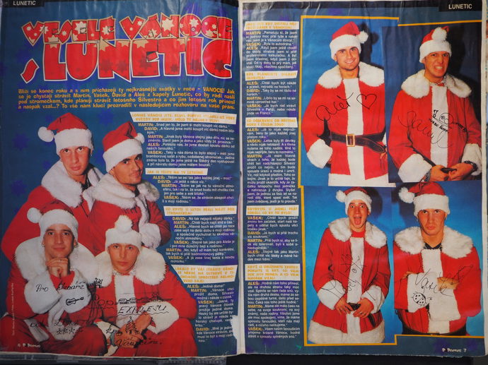 Vánoce bez Lunetic? V devadesátkách jistě smutné. 