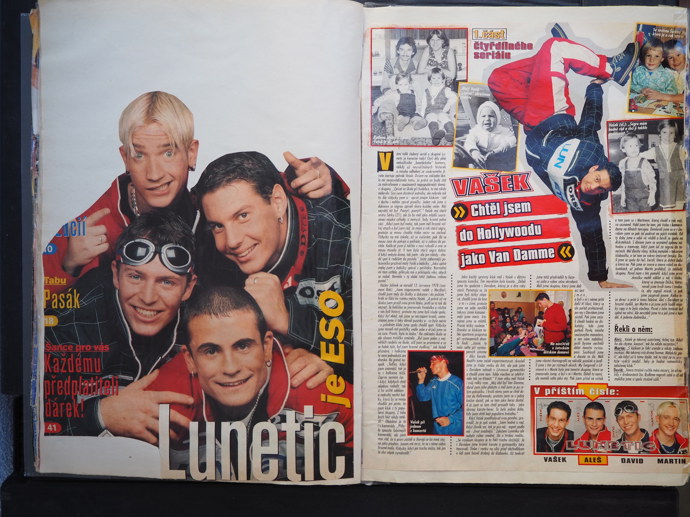 Čtveřice chlapců patřila mezi stálice v dívčích pokojíčcích. Ještě, že ty plakáty tenkrát byly! 