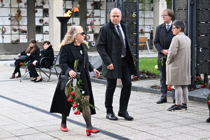 Pohřeb Jana Šatry.