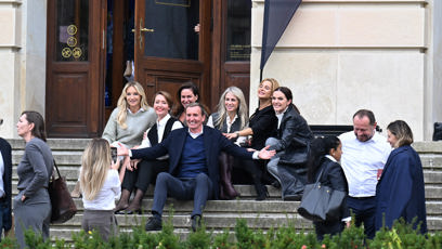 FOTO: Miliardář Marek Dospiva ve svém živlu.