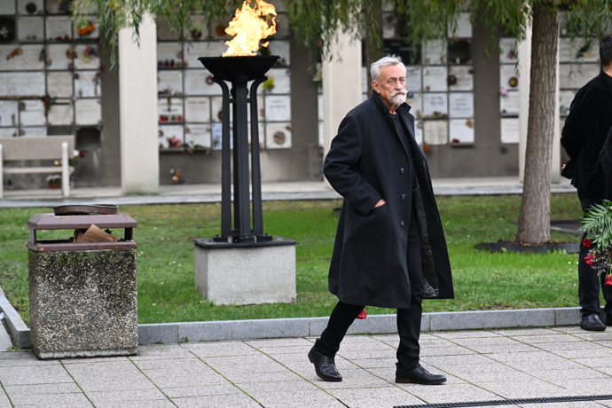 Pohřeb Jana Šatry.