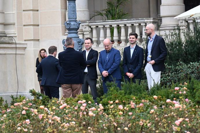 Akce magazínu Forbes v Karlových Varech.