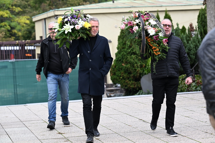 Pohřeb Jana Šatry.