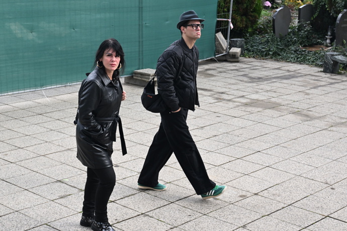Pohřeb Jana Šatry.