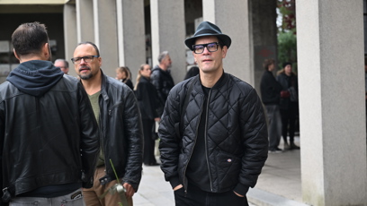 FOTO: David Kraus se přišel rozloučit s hudebníkem.