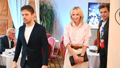 FOTO: Jana Plodková měla na tiskové konferenci dobrou náladu.