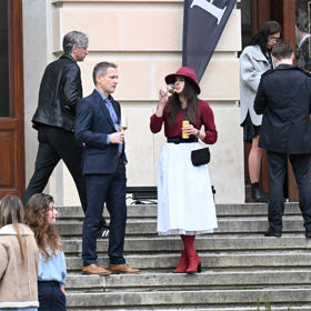 Akce magazínu Forbes v Karlových Varech.
