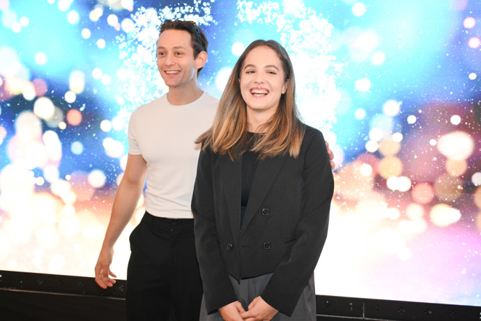 Martin Klinčúch a Chiara Mederová. 