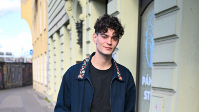 FOTO: Josef Trojan ztvárnil krasobruslaře Ondřeje Nepelu.