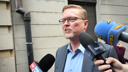 FOTO: Pavel Bělobrádek ve štábu SPOLU.