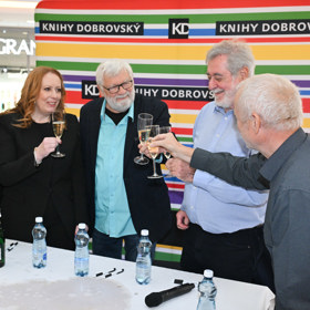 Josef Klíma pokřtil svou novou knihu.