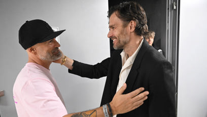 FOTO: Leoš Mareš se zdravil s Alešem.