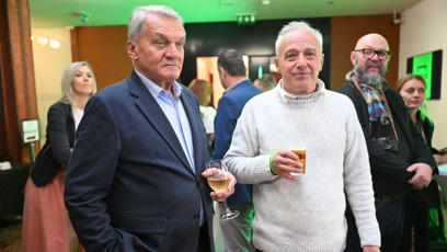 FOTO: Bohuslav Svoboda ve štábu SPOLU.
