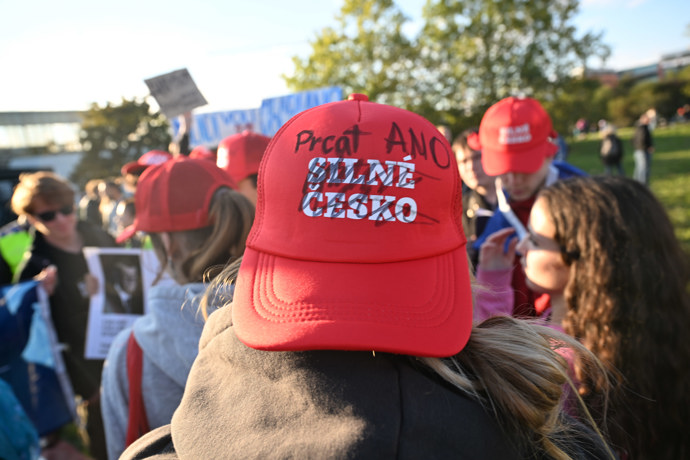 Mítink hnutí ANO.