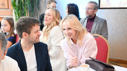 FOTO: Mádl se s Plodkovou dobře bavil.