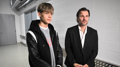 FOTO: Leoš Mareš se synem Matějem.