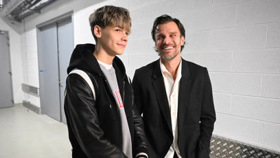 FOTO: Leoš Mareš a Matěj Mareš.