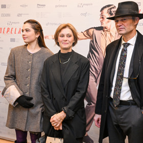 Klára Pollertová-Trojanová se svým bratrem Lukášem a jeho dcerou Emmou.