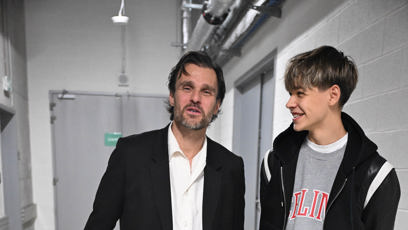 FOTO: Leoš Mareš a Matěj Mareš.