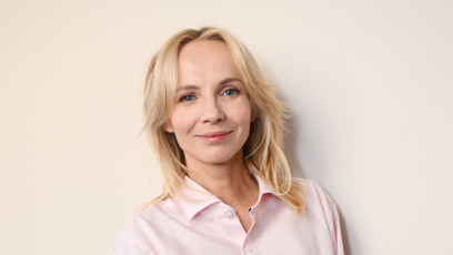 FOTO: Herečka Jana Plodková na tiskové konferenci České televize.