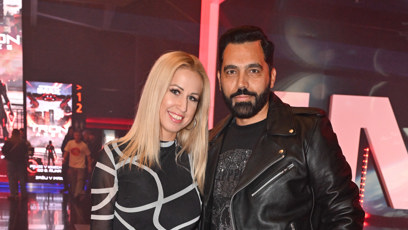 FOTO: Jack Hamid s bývalou partnerkou.