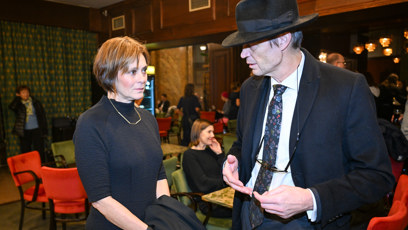 FOTO: Klára Pollertová-Trojanová se svým bratrem.