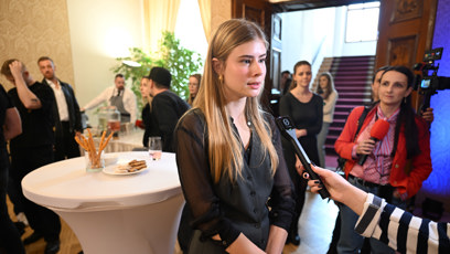 FOTO: Sofie Anna Švehlíková během rozhovoru pro eXtra.cz.