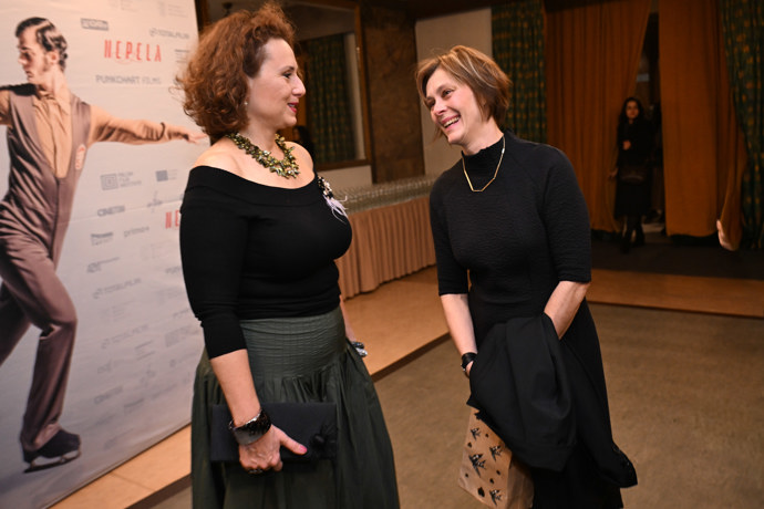 Klára Pollertová-Trojanová po dlouhé době ve společnosti.