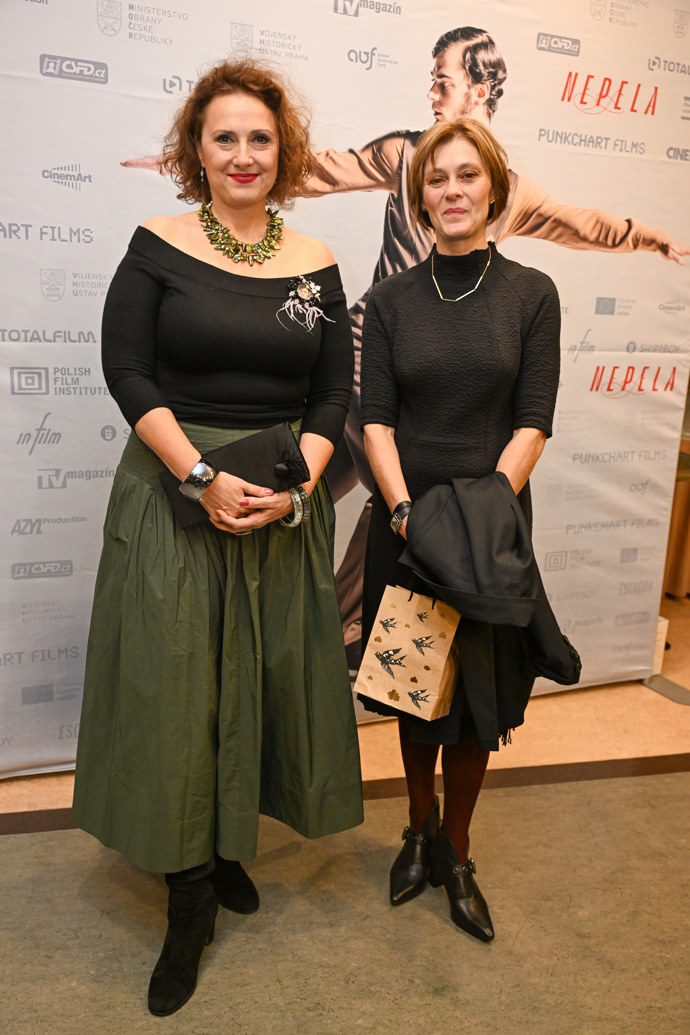 Klára Pollertová-Trojanová vypadá šťastně.