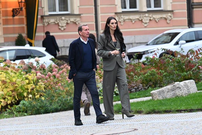 Modelka Kristýna Schicková a miliardář Marek Dospiva.